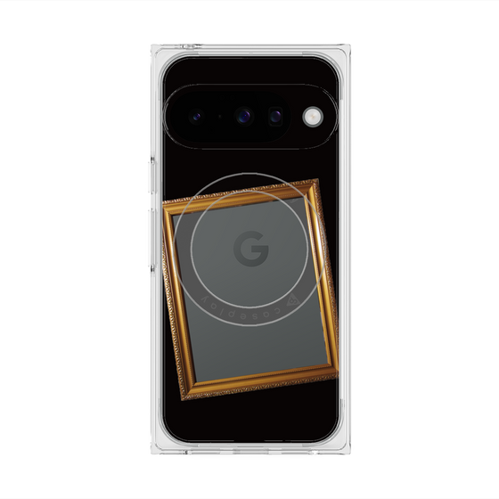 Premium Square Case with Pixelsnap［ Photo Frame - Black ］