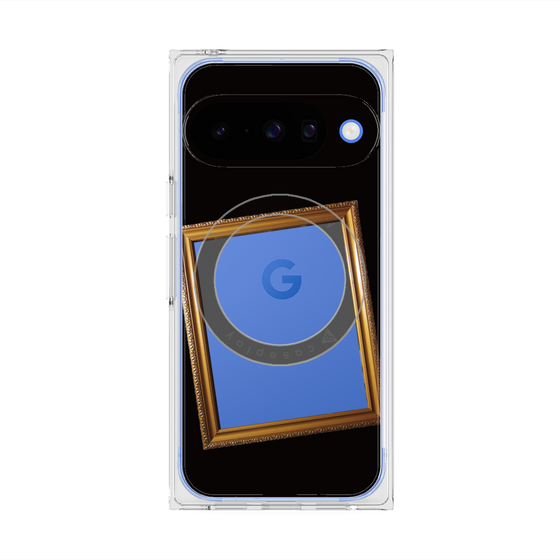 Premium Square Case with Pixelsnap［ Photo Frame - Black ］