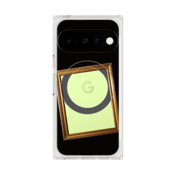 Premium Square Case with Pixelsnap［ Photo Frame - Black ］