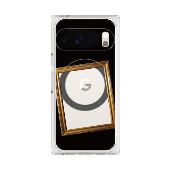 Premium Square Case with Pixelsnap［ Photo Frame - Black ］