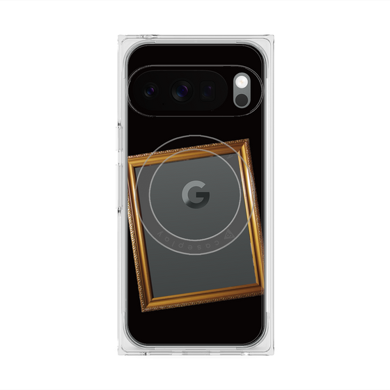 Premium Square Case with Pixelsnap［ Photo Frame - Black ］