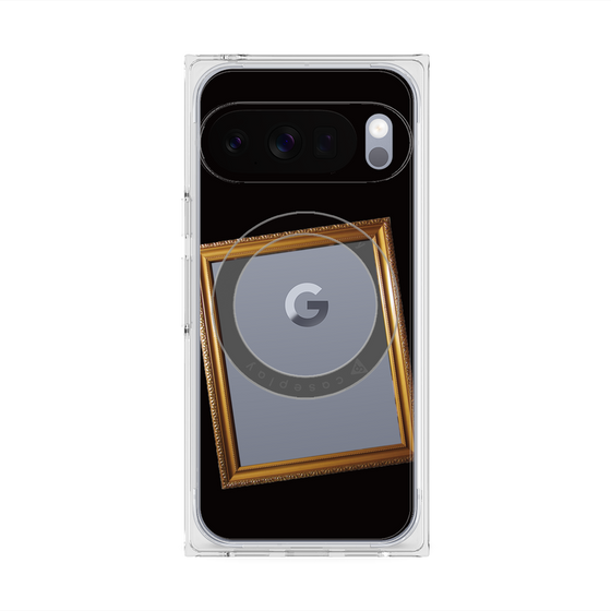 Premium Square Case with Pixelsnap［ Photo Frame - Black ］