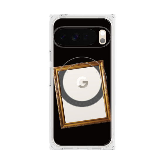 Premium Square Case with Pixelsnap［ Photo Frame - Black ］