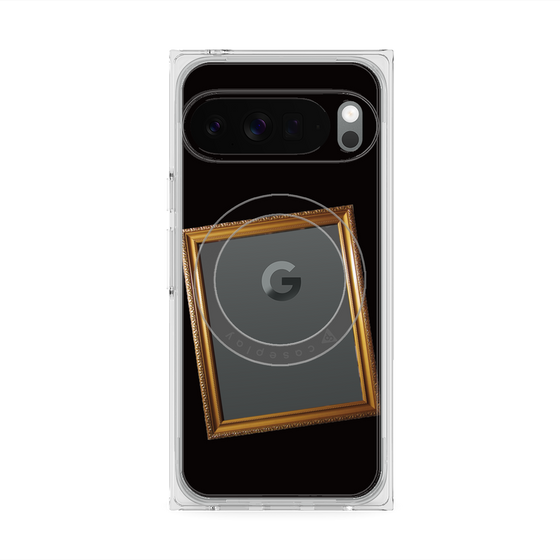 Premium Square Case with Pixelsnap［ Photo Frame - Black ］