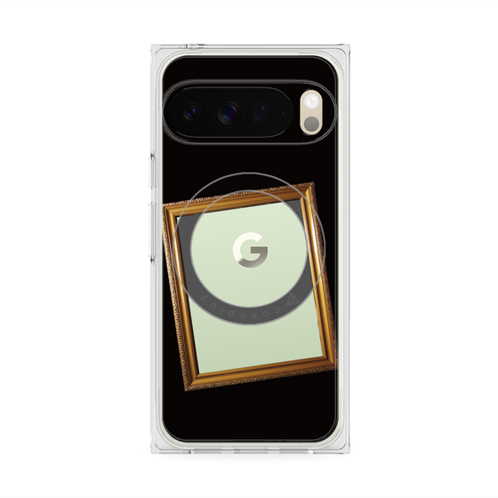 Premium Square Case with Pixelsnap［ Photo Frame - Black ］