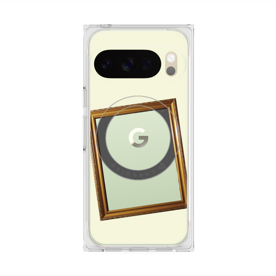 Premium Square Case with Pixelsnap［ Photo Frame - Ivory ］