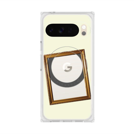 Premium Square Case with Pixelsnap［ Photo Frame - Ivory ］