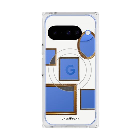 Premium Square Case with Pixelsnap［ Photo Frames - White ］