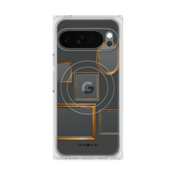 Premium Square Case with Pixelsnap［ Photo Frames - Gray ］