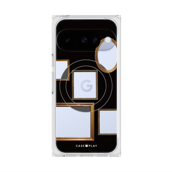 Premium Square Case with Pixelsnap［ Photo Frames - Black ］