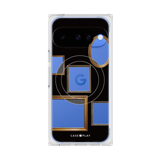 Premium Square Case with Pixelsnap［ Photo Frames - Black ］