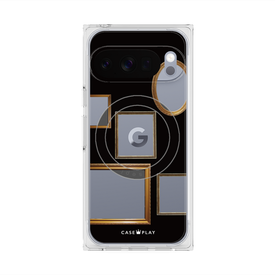 Premium Square Case with Pixelsnap［ Photo Frames - Black ］