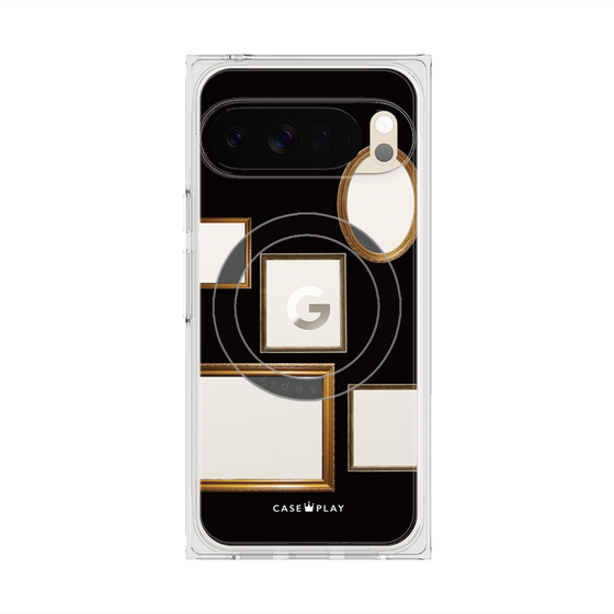 Premium Square Case with Pixelsnap［ Photo Frames - Black ］