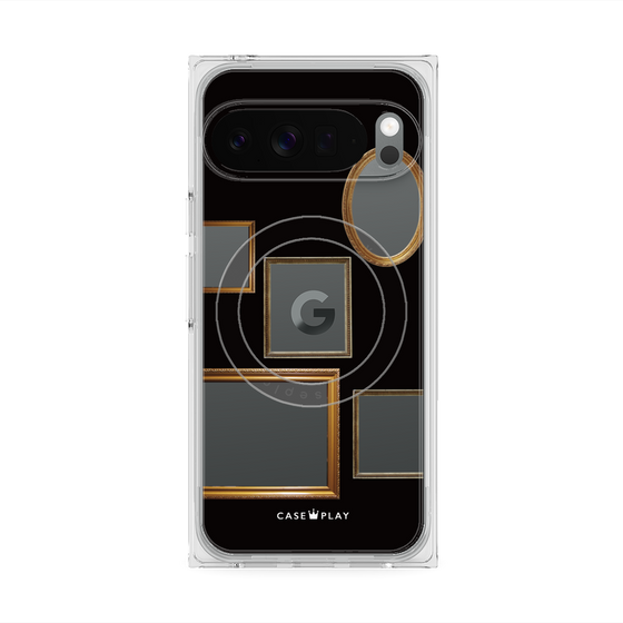 Premium Square Case with Pixelsnap［ Photo Frames - Black ］