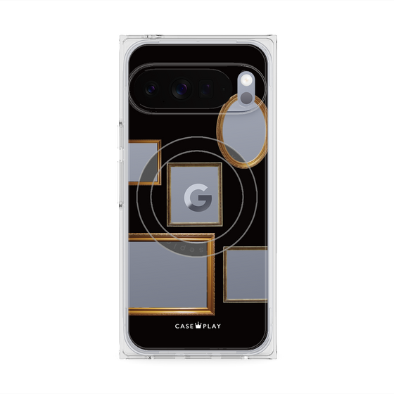 Premium Square Case with Pixelsnap［ Photo Frames - Black ］