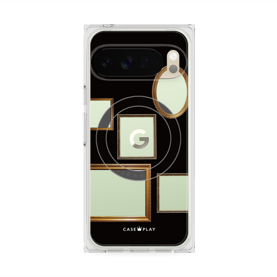 Premium Square Case with Pixelsnap［ Photo Frames - Black ］