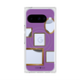 Premium Square Case with Pixelsnap［ Photo Frames - Purple ］