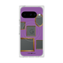 Premium Square Case with Pixelsnap［ Photo Frames - Purple ］