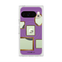 Premium Square Case with Pixelsnap［ Photo Frames - Purple ］