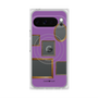Premium Square Case with Pixelsnap［ Photo Frames - Purple ］