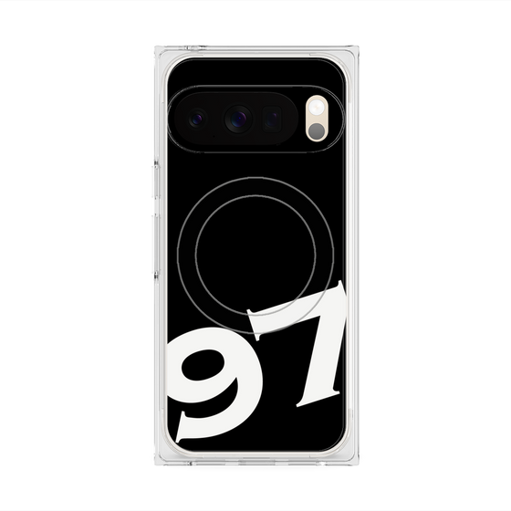 Premium Square Case with Pixelsnap［ No.97 - Black ］