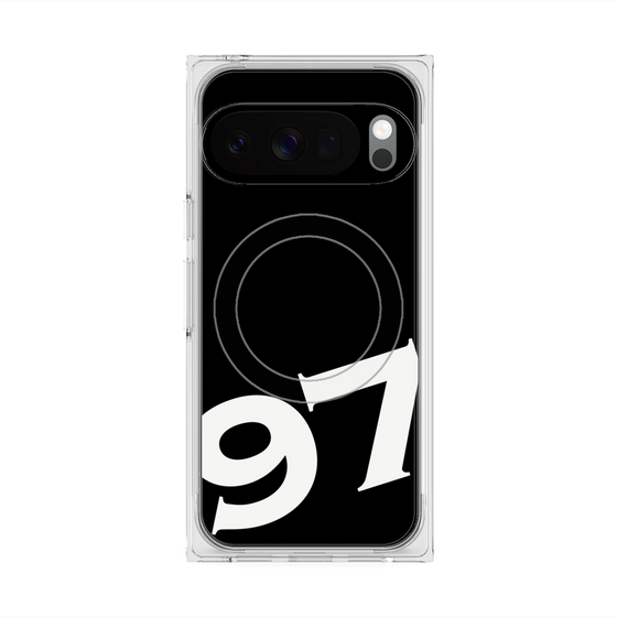 Premium Square Case with Pixelsnap［ No.97 - Black ］