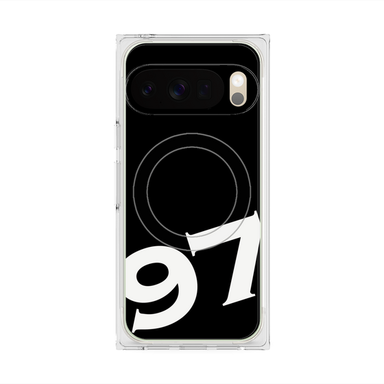 Premium Square Case with Pixelsnap［ No.97 - Black ］