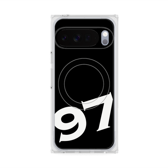 Premium Square Case with Pixelsnap［ No.97 - Black ］