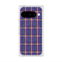 Premium Square Case with Pixelsnap［ Tartan Check - Purple ］