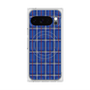Premium Square Case with Pixelsnap［ Tartan Check - Blue ］