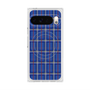 Premium Square Case with Pixelsnap［ Tartan Check - Blue ］