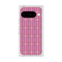 Premium Square Case with Pixelsnap［ Tartan Check - Pink ］