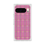 Premium Square Case with Pixelsnap［ Tartan Check - Pink ］