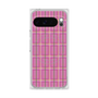 Premium Square Case with Pixelsnap［ Tartan Check - Pink ］