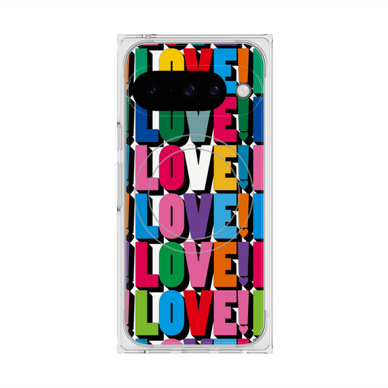 Premium Square Case with Pixelsnap［ LOVE!LOVE!LOVE! ］
