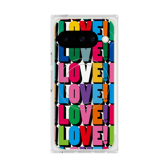 Premium Square Case with Pixelsnap［ LOVE!LOVE!LOVE! ］