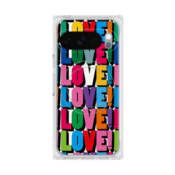 Premium Square Case with Pixelsnap［ LOVE!LOVE!LOVE! ］