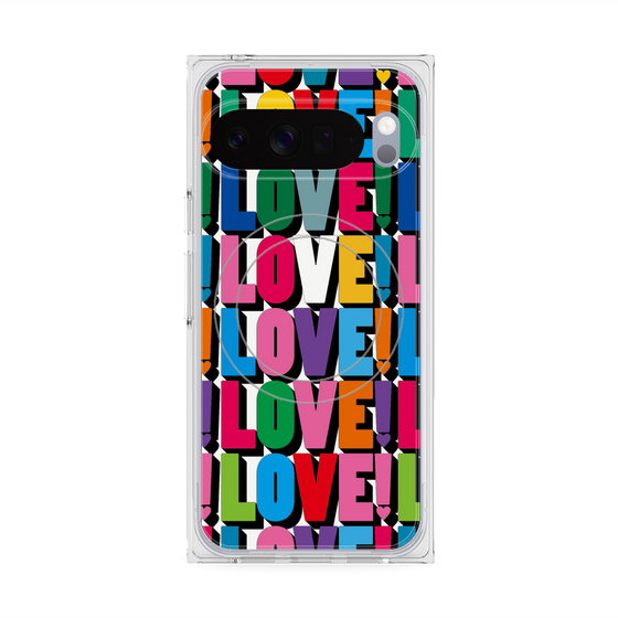 Premium Square Case with Pixelsnap［ LOVE!LOVE!LOVE! ］