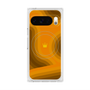 Premium Square Case with Pixelsnap［ CASEPLAY Winding Pattern - Orange ］