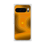 Premium Square Case with Pixelsnap［ CASEPLAY Winding Pattern - Orange ］
