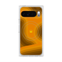Premium Square Case with Pixelsnap［ CASEPLAY Winding Pattern - Orange ］