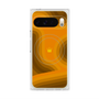 Premium Square Case with Pixelsnap［ CASEPLAY Winding Pattern - Orange ］