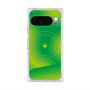 Premium Square Case with Pixelsnap［ CASEPLAY Winding Pattern - Green ］