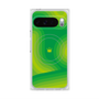 Premium Square Case with Pixelsnap［ CASEPLAY Winding Pattern - Green ］