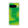 Premium Square Case with Pixelsnap［ CASEPLAY Winding Pattern - Green ］