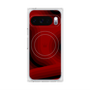 Premium Square Case with Pixelsnap［ CASEPLAY Winding Pattern - Red ］