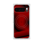 Premium Square Case with Pixelsnap［ CASEPLAY Winding Pattern - Red ］