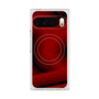 Premium Square Case with Pixelsnap［ CASEPLAY Winding Pattern - Red ］