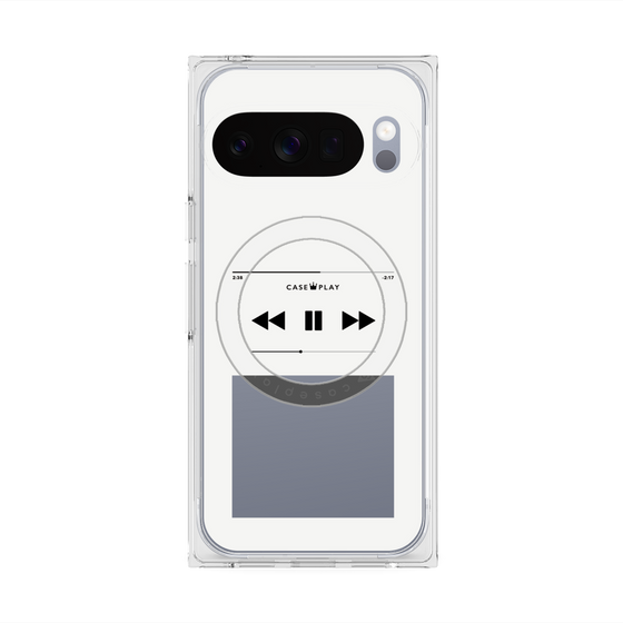 Premium Square Case with Pixelsnap［ Music Player ］