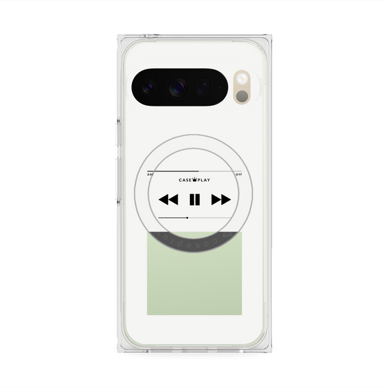 Premium Square Case with Pixelsnap［ Music Player ］